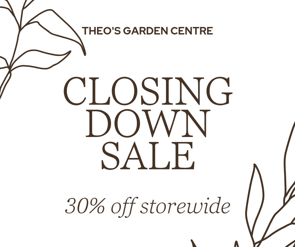 CLOSING DOWN SALE